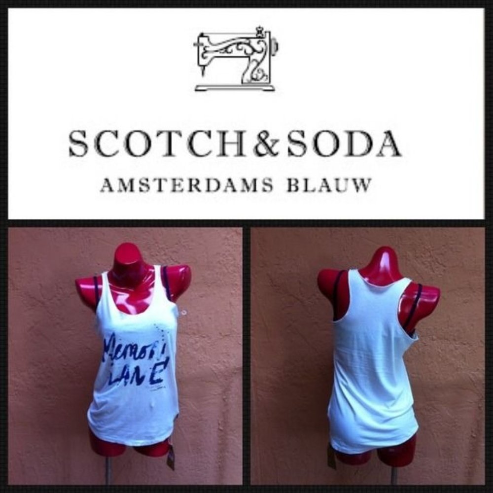 Maison Scotch Amsterdams Blauw
